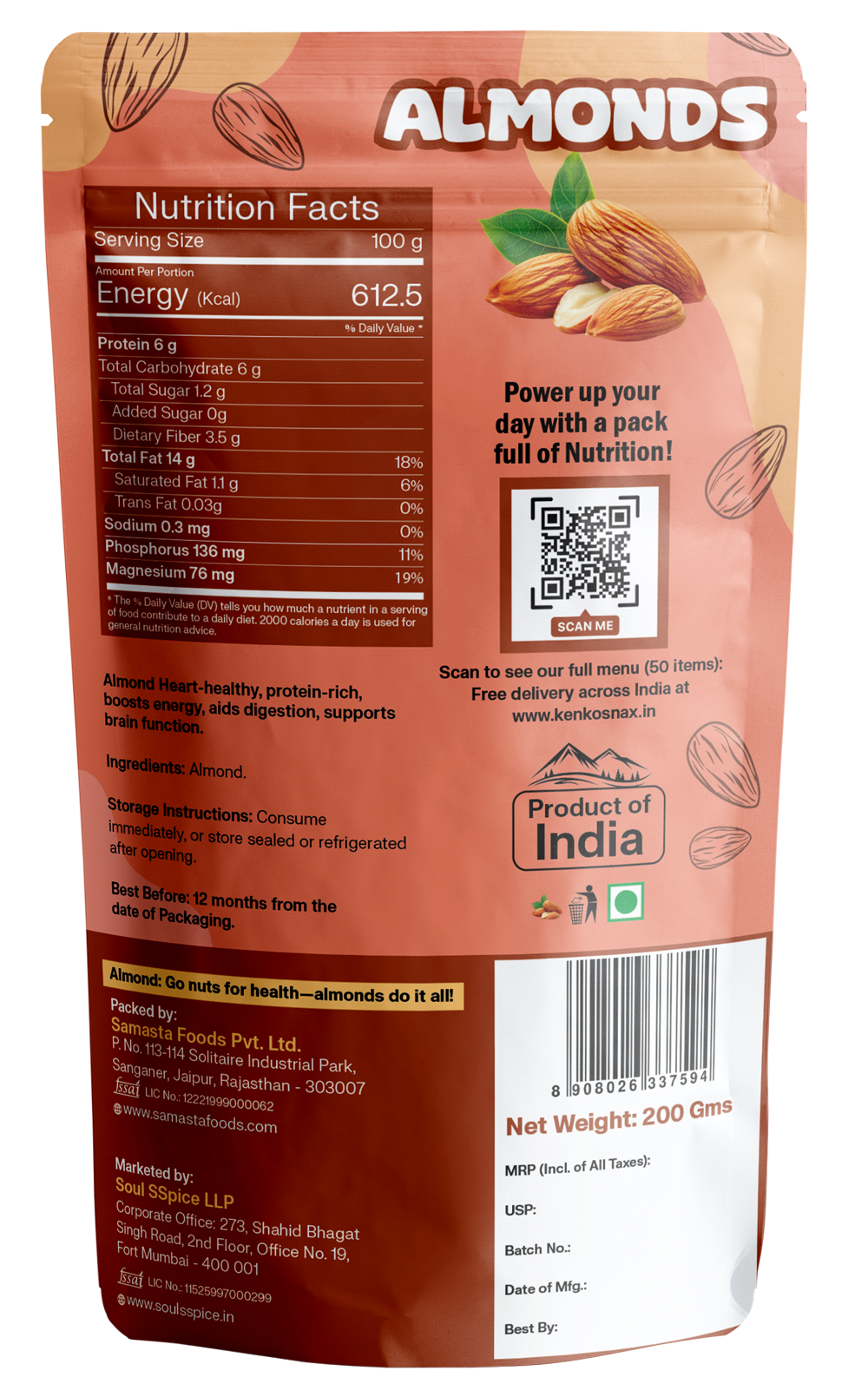 Premium Almonds