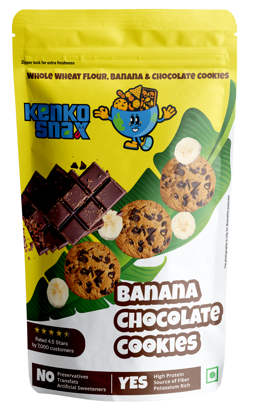 Banana Chocolate Cookies