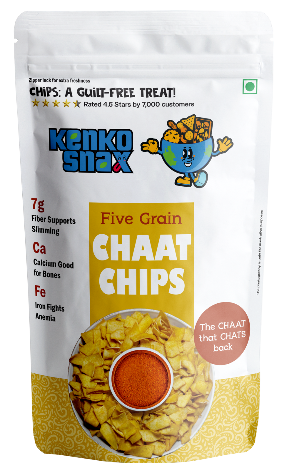 Five Grain Chat Chips