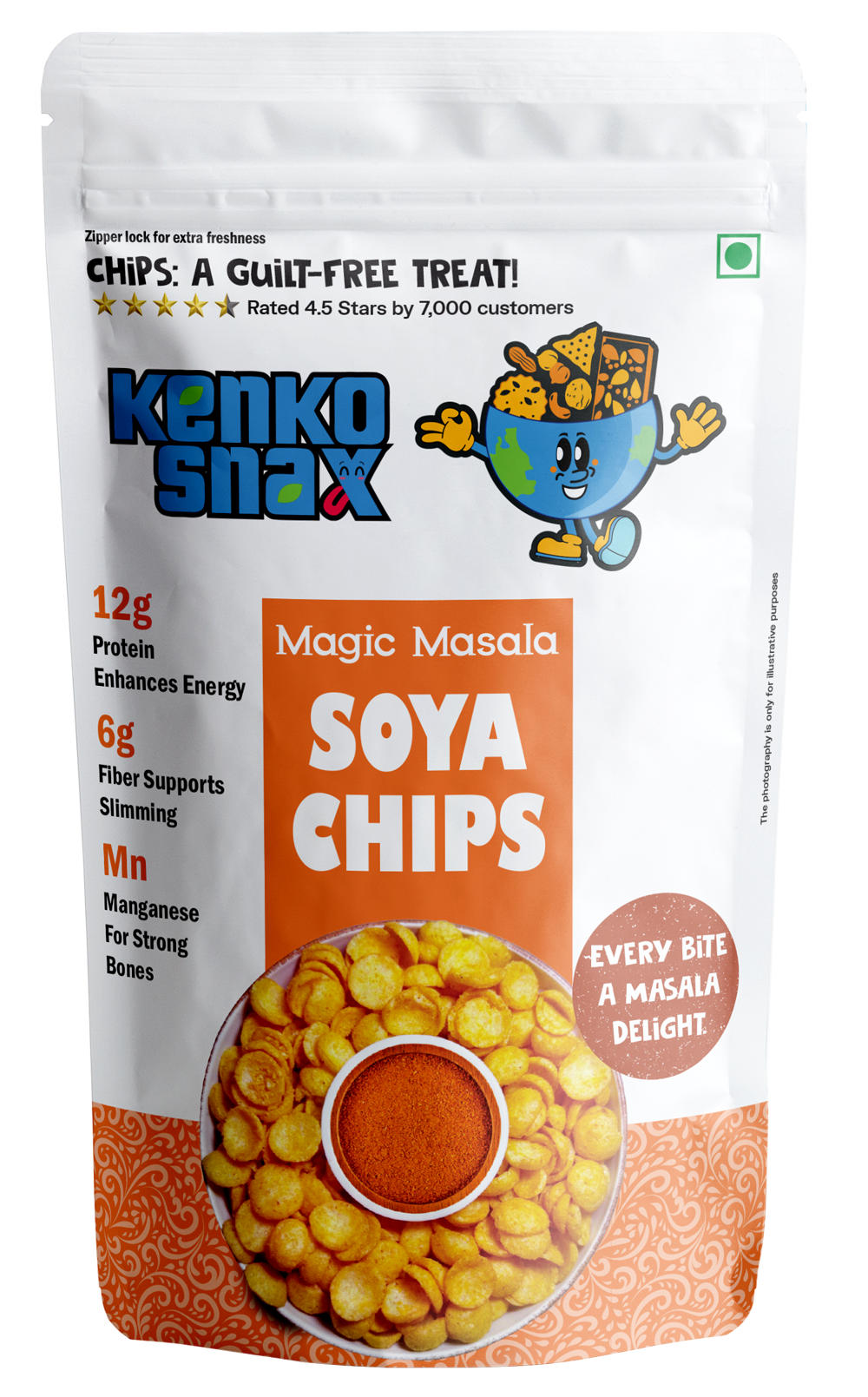 Magic Masala Soya Chips