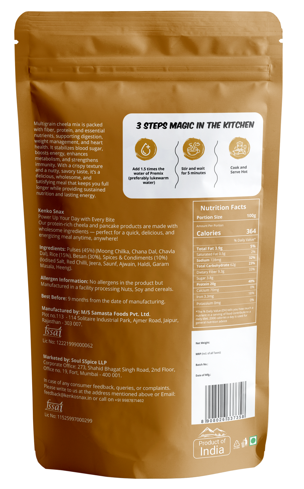 Multigrain Cheela Mix