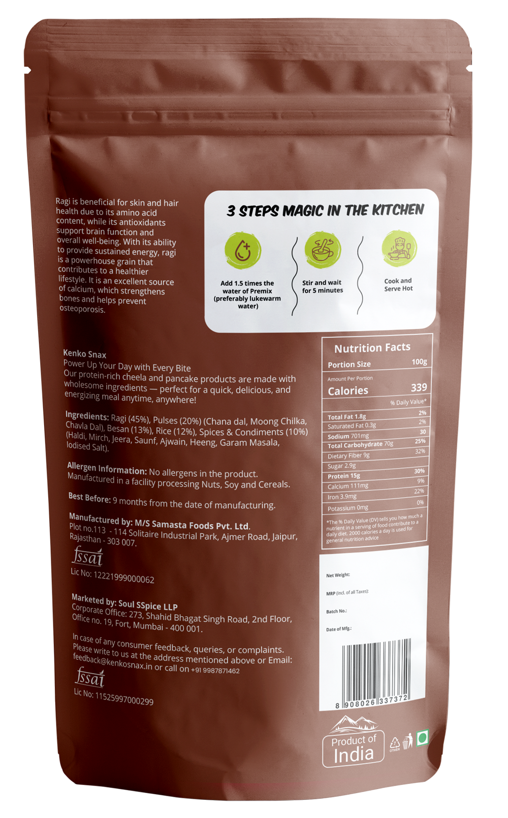 Ragi Cheela Mix