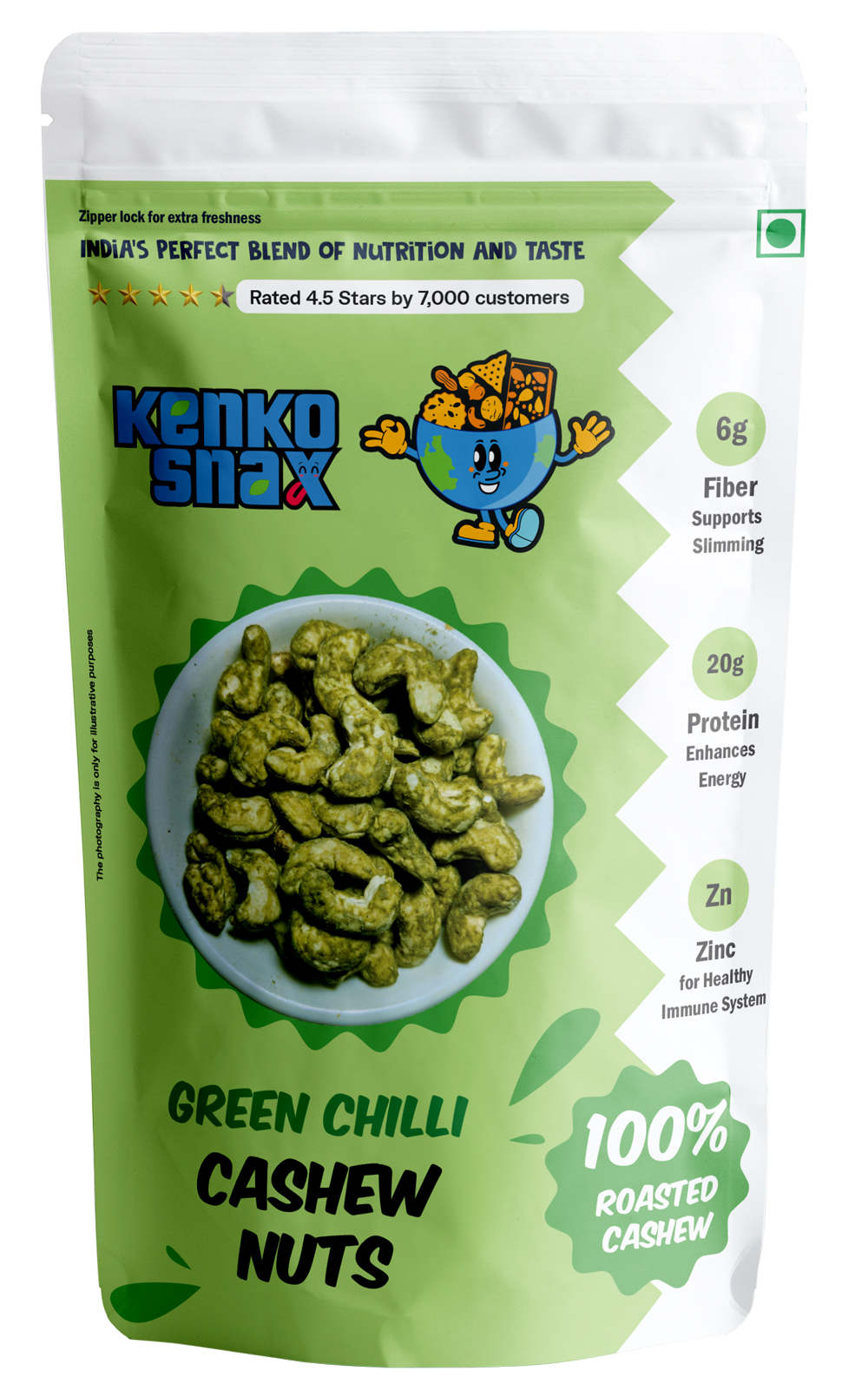 Green Chilli Cashew Nuts