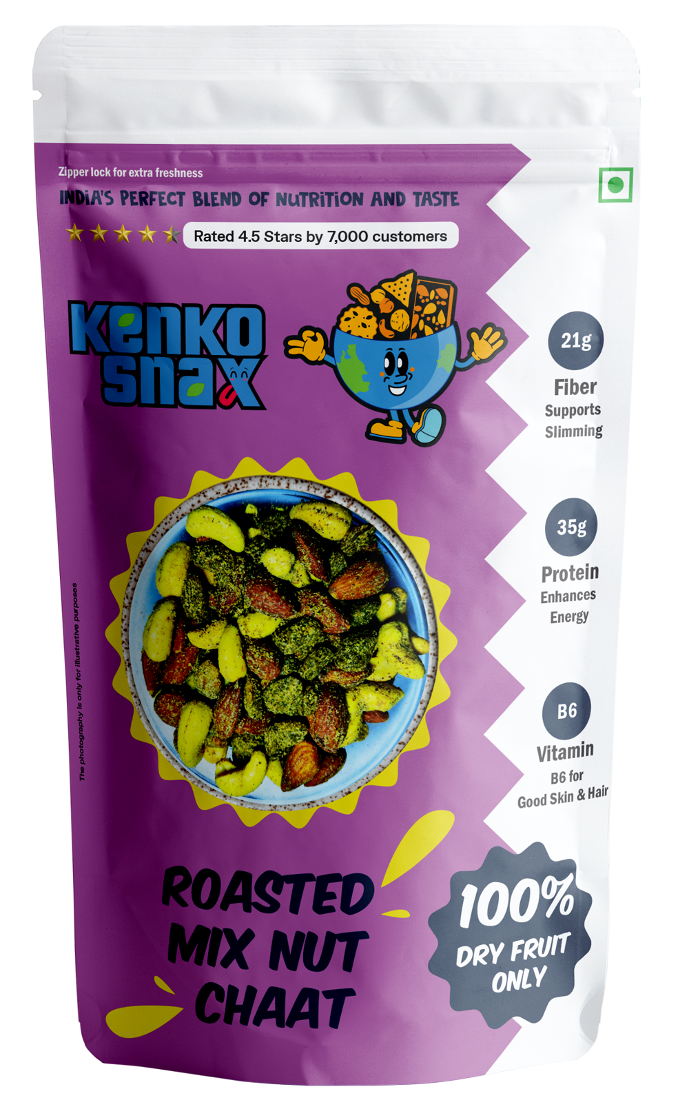 Roasted Mix Nut Chaat