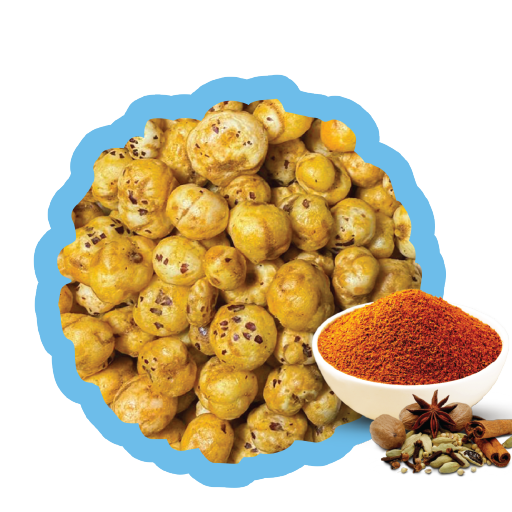 Roasted Makhana Chaat Flavoured