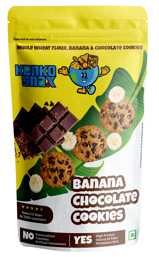 Banana Chocolate Cookies