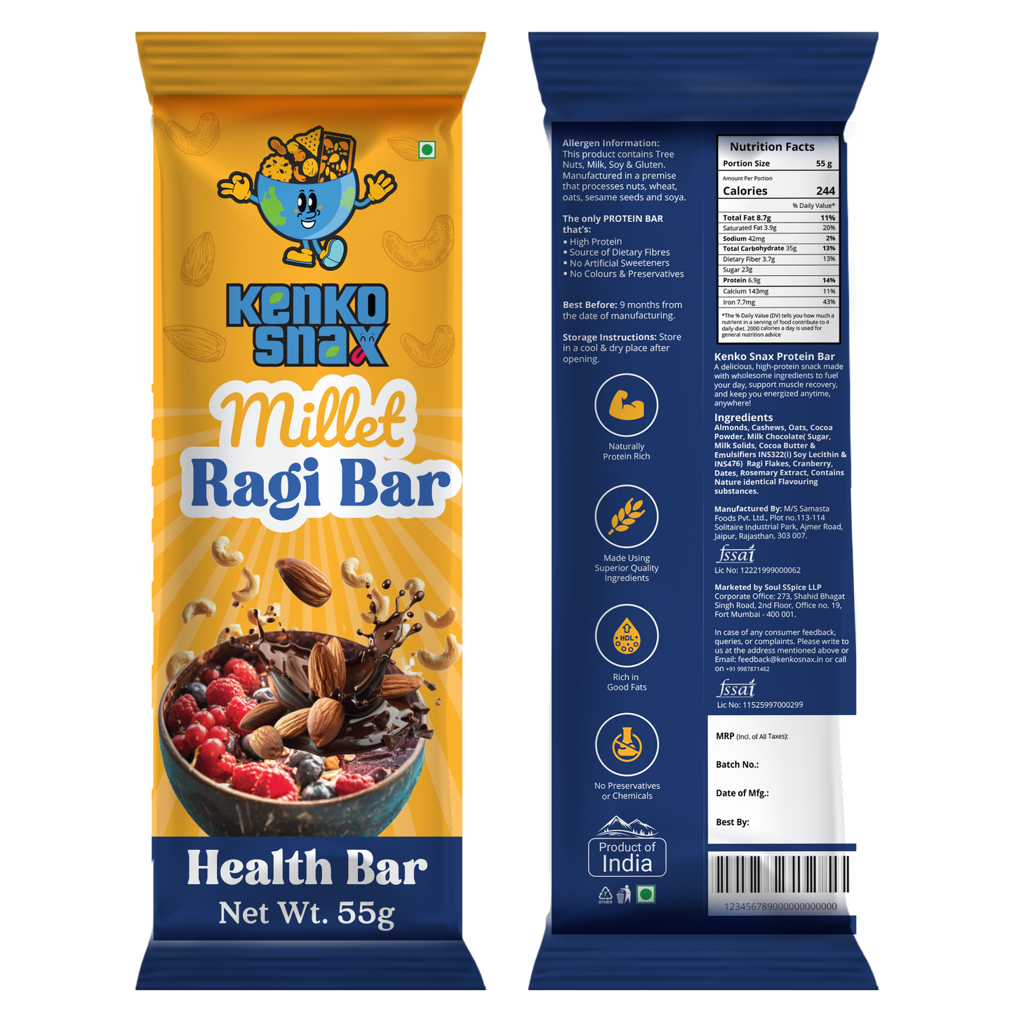 Millet Ragi Bar