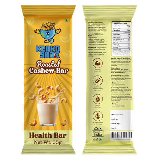 Roasted Cashew bar