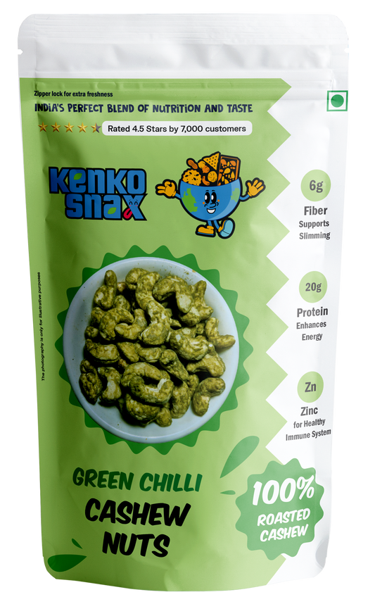 Green Chilli Cashew Nuts