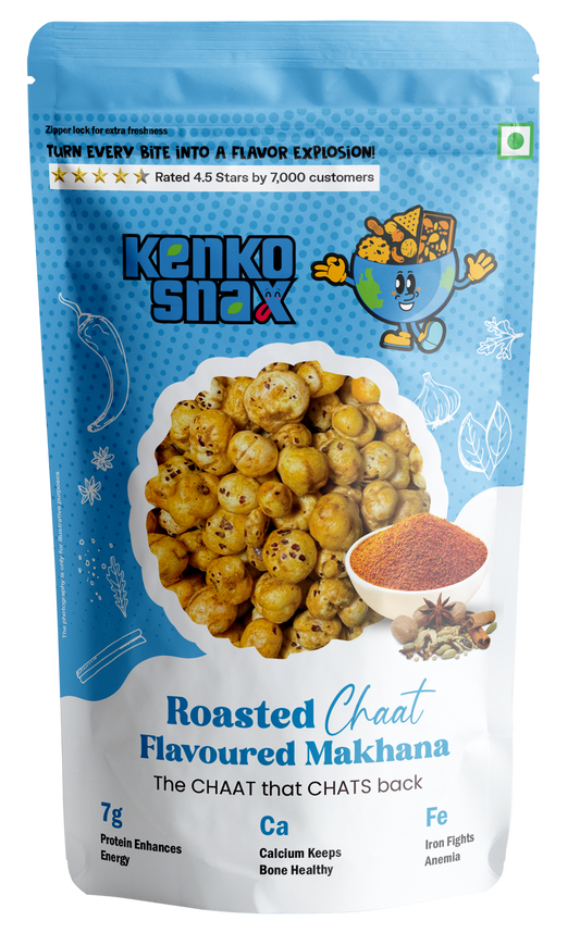 Roasted Makhana Chaat Flavoured