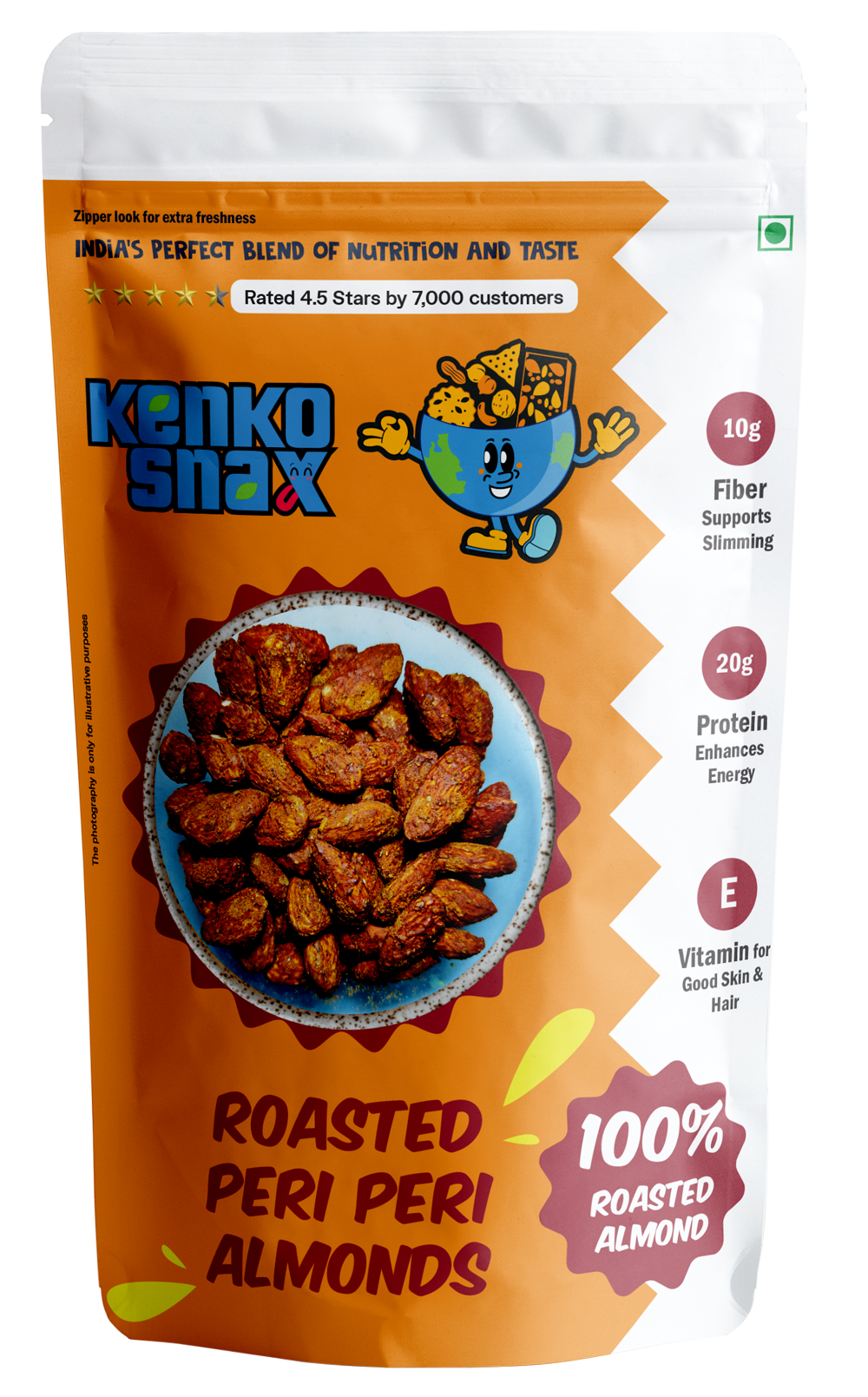 Roasted Peri Peri Almonds